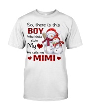 He Calls Me Grandma - Perfect Gift For Mimi Premium Fit Mens Tee tile