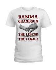 PERFECT GIFT FOR GRANDSON FROM BAMMA Ladies T-Shirt tile