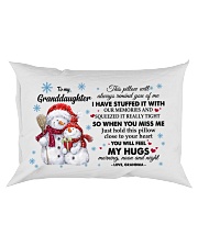 YOU WILL FEEL MY HUGS -BEST GIFT FOR GRANDDAUGHTER Rectangular Pillowcase front