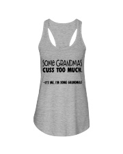 Some Grandmas Cuss Too Much Ladies Flowy Tank tile