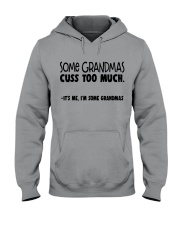 Some Grandmas Cuss Too Much Hooded Sweatshirt tile
