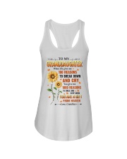 YOU ARE A GIFT - BEST GIFT FOR GRANDDAUGHTER Ladies Flowy Tank tile