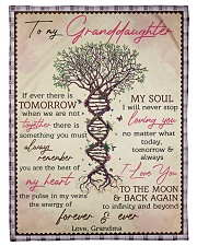 FOREVER AND EVER - GRANDMA TO GRANDDAUGHTER Small Fleece Blanket - 30" x 40" front