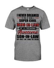LIVING THE DREAM - LOVELY GIFT FOR MUM-IN-LAW Premium Fit Mens Tee tile