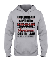 LIVING THE DREAM - LOVELY GIFT FOR MUM-IN-LAW Hooded Sweatshirt front