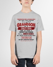 I'M A SPOILED GRANDSON OF A CRAZY YAYA Youth T-Shirt garment-youth-tshirt-front-01