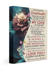 I LOVE YOU - LOVELY GIFT FOR GRANDDAUGHTER 11x14 Gallery Wrapped Canvas Prints front