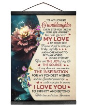 I LOVE YOU - LOVELY GIFT FOR GRANDDAUGHTER Hanging Canvas tile