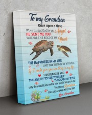 I ASKED GOD - TO GRANDSON FROM GRANDMA 11x14 Gallery Wrapped Canvas Prints aos-canvas-pgw-11x14-lifestyle-front-15