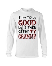 TAKE AFTER MY GRAMMY - SPECIAL GIFT FOR GRANDKIDS Long Sleeve Tee tile