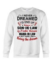 LIVING THE DREAM - LOVELY GIFT FOR SON-IN-LAW Crewneck Sweatshirt tile