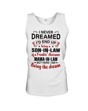 LIVING THE DREAM - LOVELY GIFT FOR SON-IN-LAW Unisex Tank tile