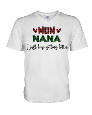 I Just Keep Getting Better - Perfect Gift For Grandma V-Neck T-Shirt tile