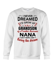 LIVING THE DREAM - LOVELY GIFT FOR GRANDSON Crewneck Sweatshirt tile