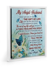 I'll Always Have You In My Heart Floating Framed Canvas Prints White tile