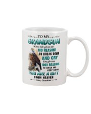 YOU ARE A GIFT - LOVELY GIFT FOR GRANDSON Mug front