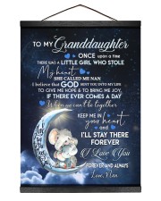 I LOVE YOU - TO GRANDDAUGHTER FROM NAN Hanging Canvas tile