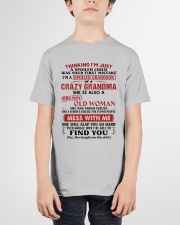I'M JUST SPOILDED CHILD - BEST GIFT FOR GRANDSON Youth T-Shirt garment-youth-tshirt-front-01
