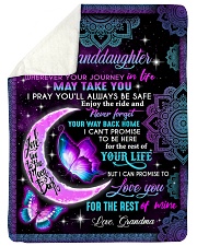 I PRAY YOU'LL BE SAFE - GIFT FOR GRANDDAUGHTER Sherpa Fleece Blanket tile