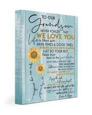 WE LOVE YOU - LOVELY GIFT FOR GRANDSON 11x14 Gallery Wrapped Canvas Prints front