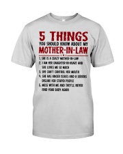 5 THINGS YOU SHOULD KNOW ABOUT MY MOTHER-IN-LAW Premium Fit Mens Tee tile