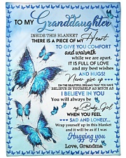 I BELIEVE IN YOU - TO GRANDDAUGHTER FROM GRANDMA Fleece Blanket tile