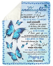 I BELIEVE IN YOU - TO GRANDDAUGHTER FROM GRANDMA Sherpa Fleece Blanket tile