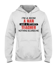 AND A RETIRED - PERFECT GIFT FOR TEACHER Hooded Sweatshirt tile
