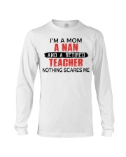 AND A RETIRED - PERFECT GIFT FOR TEACHER Long Sleeve Tee tile