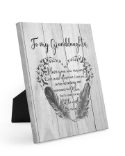SPECIAL CANVAS FOR YOUR GRANDDAUGHTER Easel-Back Gallery Wrapped Canvas tile