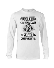 I Asked God For A Best Friend - Great Gift For Grandma Long Sleeve Tee tile