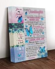 YOU ARE MY SUNSHINE - BEST GIFT FOR GRANDDAUGHTER 11x14 Gallery Wrapped Canvas Prints aos-canvas-pgw-11x14-lifestyle-front-17
