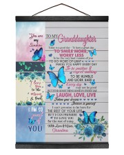 YOU ARE MY SUNSHINE - BEST GIFT FOR GRANDDAUGHTER 12x16 Black Hanging Canvas thumbnail
