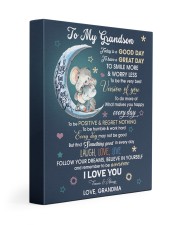 Follow Your Dreams - Amazing Gift For Grandson 11x14 Gallery Wrapped Canvas Prints front