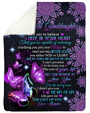 DEEP IN YOUR HEART - BEST GIFT FOR GRANDDAUGHTER Sherpa Fleece Blanket tile