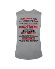 I'M A SPOILED GRANDSON OF A CRAZY MEME Sleeveless Tee tile