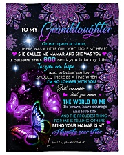 THE WORLD TO ME - MAMAR TO GRANDDAUGHTER Small Fleece Blanket - 30" x 40" front