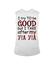 TRY TO BE GOOD - GIFT FOR GRANDKIDS Sleeveless Tee tile