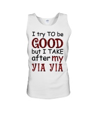 TRY TO BE GOOD - GIFT FOR GRANDKIDS Unisex Tank tile