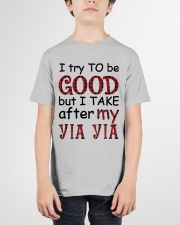 TRY TO BE GOOD - GIFT FOR GRANDKIDS Youth T-Shirt garment-youth-tshirt-front-01