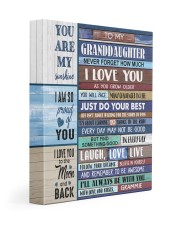 FOLLOW YOUR DREAMS - LOVELY GIFT FOR GRANDDAUGHTER 11x14 Gallery Wrapped Canvas Prints front