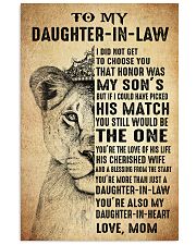 YOU'RE THE LOVE - SPECIAL GIFT FOR DAUGHTER-IN-LAW 11x17 Poster front