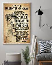 YOU'RE THE LOVE - SPECIAL GIFT FOR DAUGHTER-IN-LAW 11x17 Poster lifestyle-poster-1