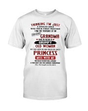 GRUMPY OLD WOMAN - GREAT GIFT FOR GRANDDAUGHTER Premium Fit Mens Tee tile