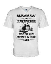 PARTNER IN CRIME EVER - BEST GIFT FOR MAWMAW V-Neck T-Shirt tile