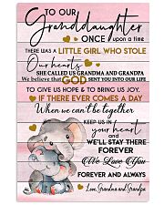 STOLE MY HEART - SPECIAL GIFT FOR GRANDDAUGHTER 11x17 Poster front