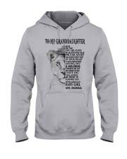 I LOVE YOU - LOVELY GIFT FOR GRANDDAUGHTER Hooded Sweatshirt front