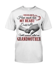 NEVER KNEW HOW MUCH LOVE MY HEART - GRANDMOTHER Premium Fit Mens Tee tile