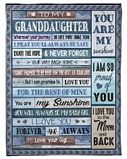 YOU ARE MY SUNSHINE - BEST GIFT FOR GRANDDAUGHTER Small Fleece Blanket - 30" x 40" front