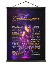 I LOVE YOU - BEST GIFT FOR GRANDDAUGHTER Hanging Canvas tile